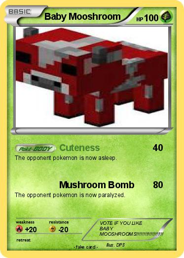 Pokemon Baby Mooshroom