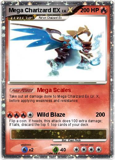 Pokemon Mega Charizard EX