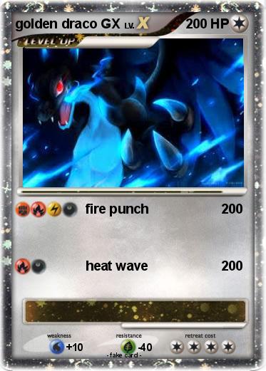 Pokemon golden draco GX