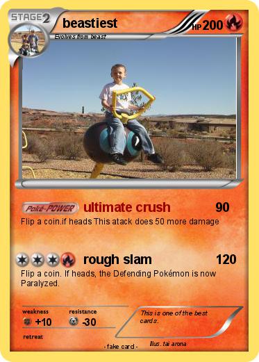 Pokemon beastiest