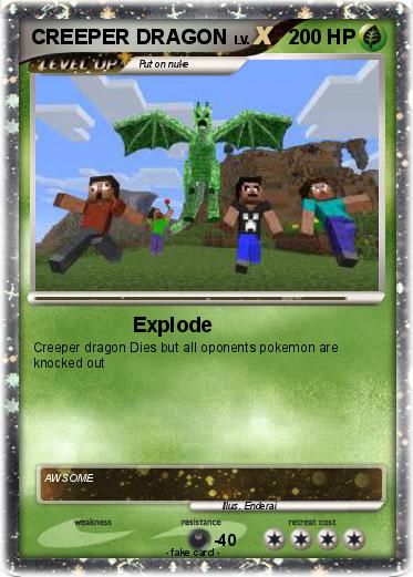 Pokemon CREEPER DRAGON