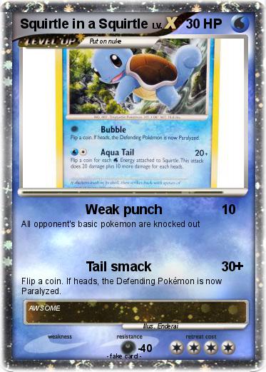 Pokemon Squirtle in a Squirtle