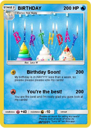 Pokemon BIRTHDAY