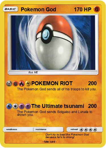 Pokemon Pokemon God