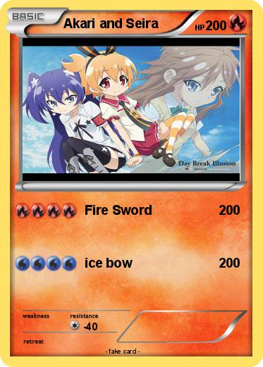 Pokemon Akari and Seira