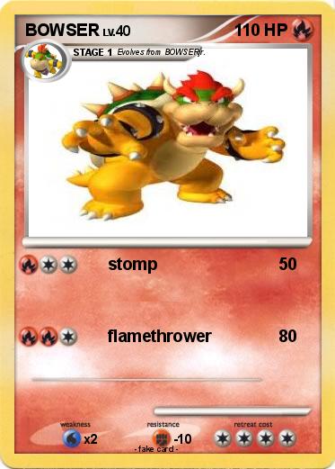 Pokemon BOWSER