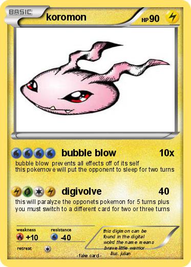 Pokemon koromon