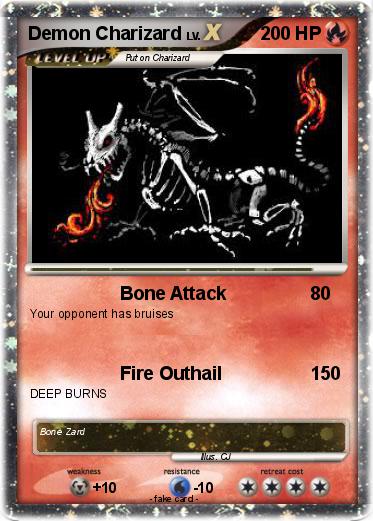 Pokemon Demon Charizard