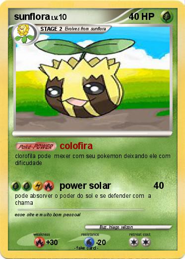 Pokemon sunflora