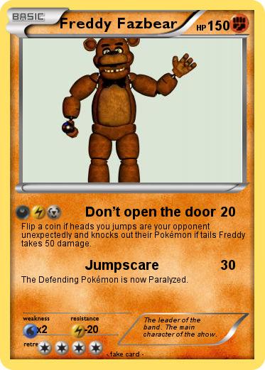 Pokemon Freddy Fazbear