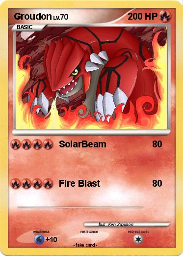 Pokemon Groudon
