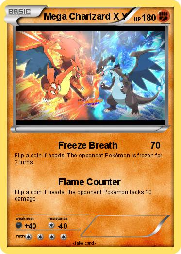 Pokemon Mega Charizard X Y
