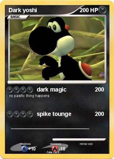 Pokemon Dark yoshi