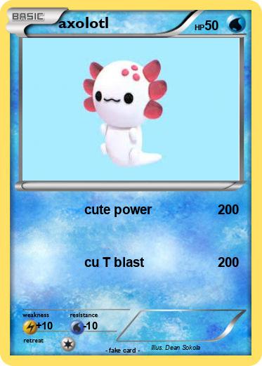 Pokemon axolotl
