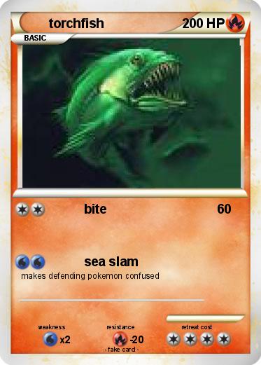 Pokemon torchfish
