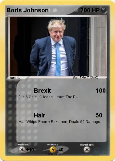 Pokemon Boris Johnson