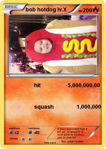 Pokemon bob hotdog lv.X
