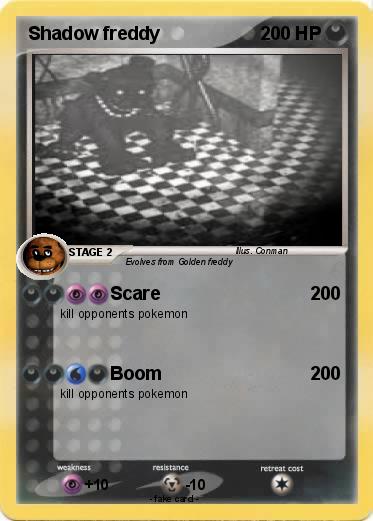 Pokemon Shadow freddy