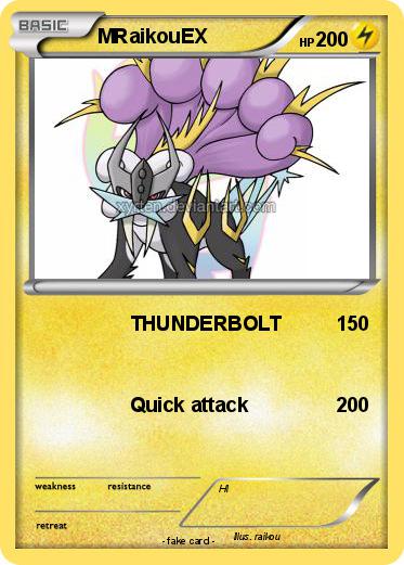 Pokemon MRaikouEX