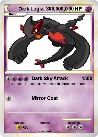 Pokemon Dark Lugia  300,000,0