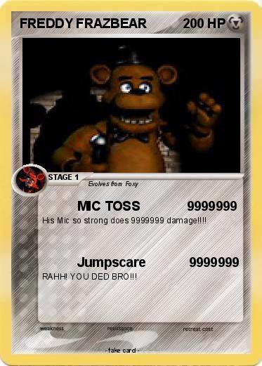 Pokemon FREDDY FRAZBEAR