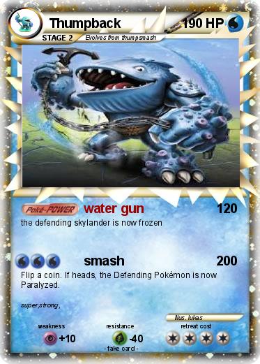Pokemon Thumpback