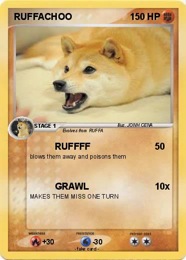 Pokemon RUFFACHOO