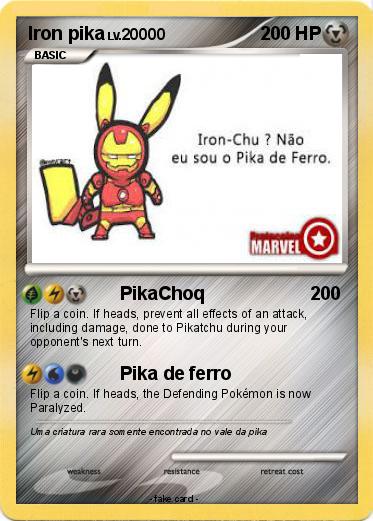 Pokemon Iron pika