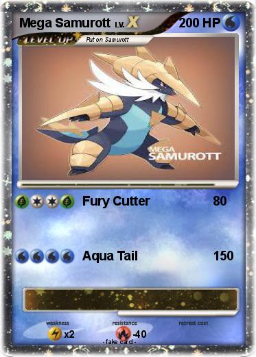 Pokemon Mega Samurott
