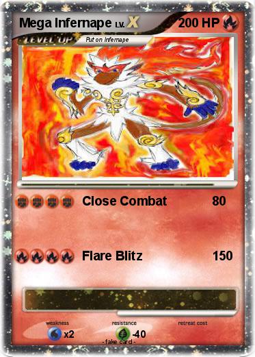 Pokemon Mega Infernape