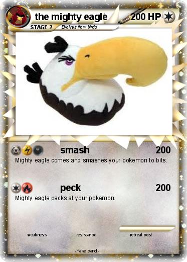 Pokemon the mighty eagle