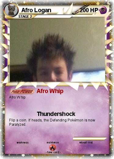 Pokemon Afro Logan