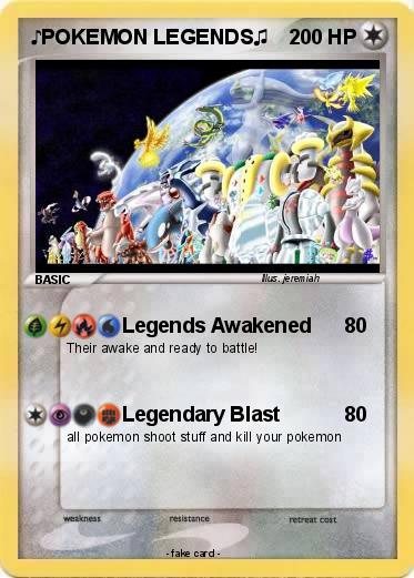 Pokemon ♪POKEMON LEGENDS♫