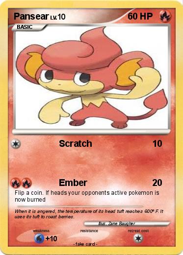 Pokemon Pansear