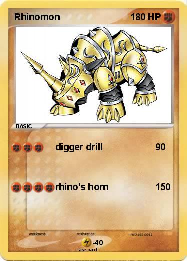 Pokemon Rhinomon