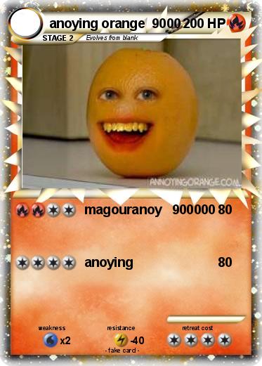 Pokemon anoying orange  9000