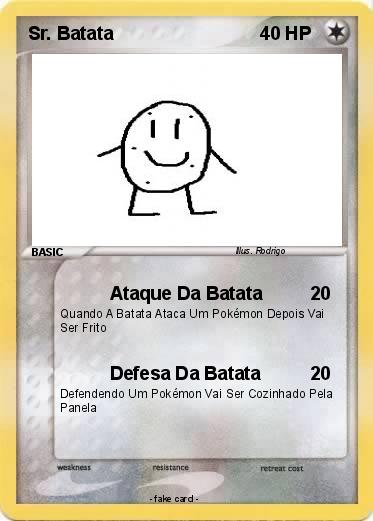 Pokemon Sr. Batata
