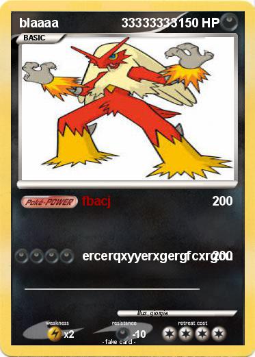 Pokemon blaaaa                  33333333
