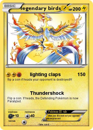 Pokemon legendary birds