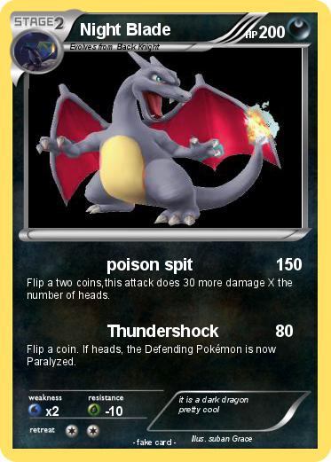 Pokemon Night Blade