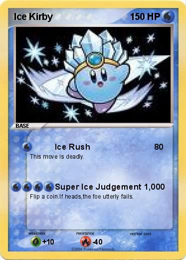 Pokemon Ice Kirby