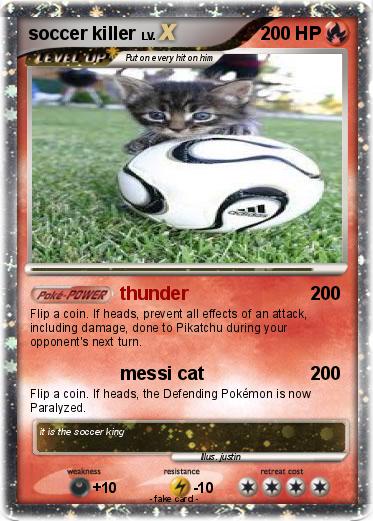 Pokemon soccer killer