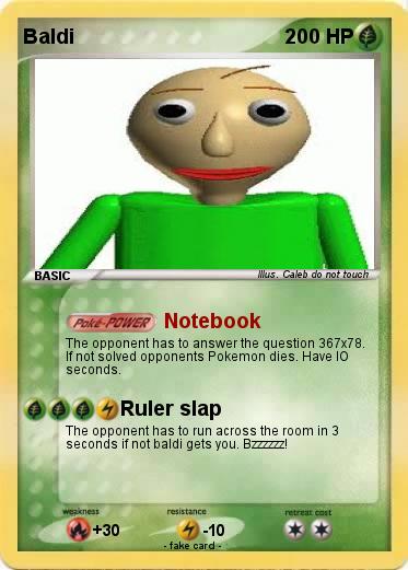 Pokemon Baldi