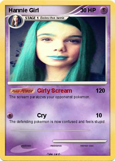 Pokemon Hannie Girl