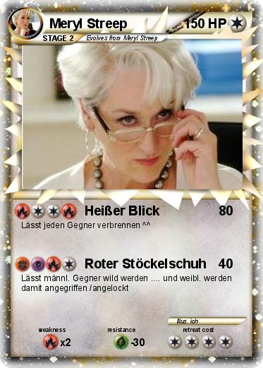 Pokemon Meryl Streep