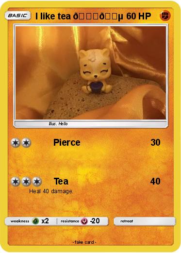Pokemon I like tea ??
