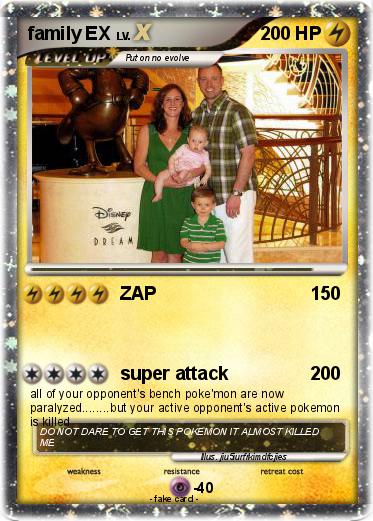 Pokemon family EX
