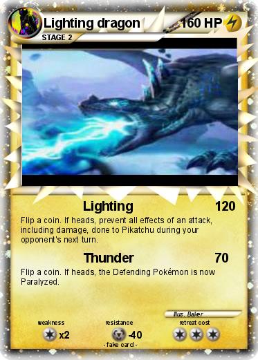 Pokemon Lighting dragon