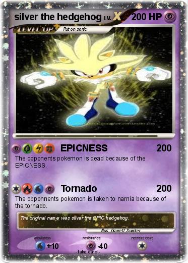 Pokemon silver the hedgehog