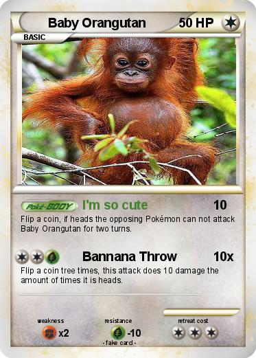 Pokemon Baby Orangutan